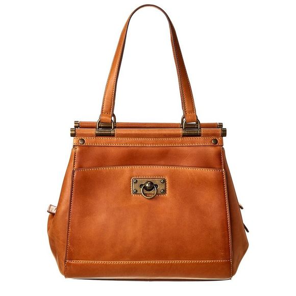 Frye Bags Frye Farrah Leather Tote Brown Poshmark